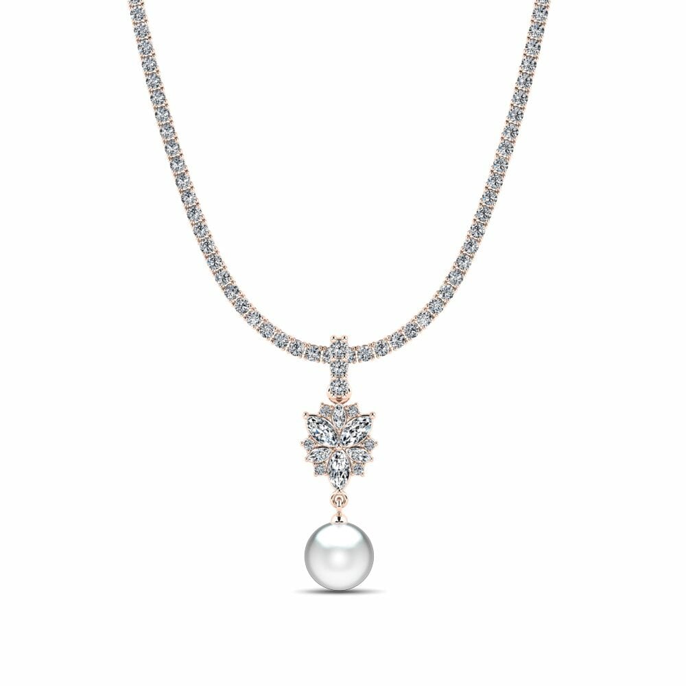 14ct Rose Gold Tennis Nagerm