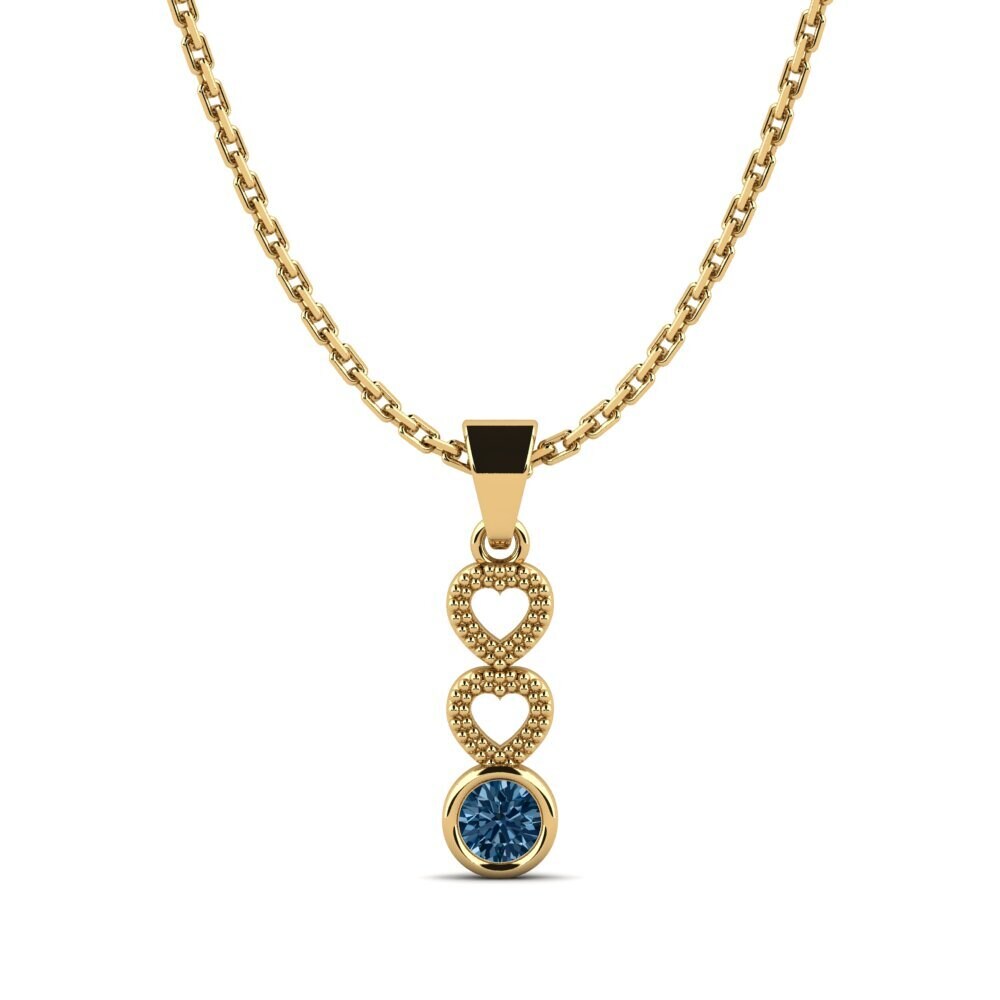 Blue Diamond Women's Pendant Nagoya