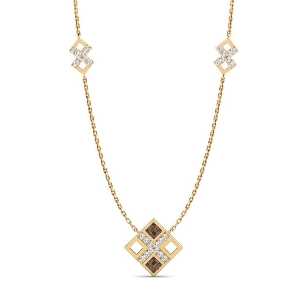 Smoky Quartz Women's Necklace Nalani