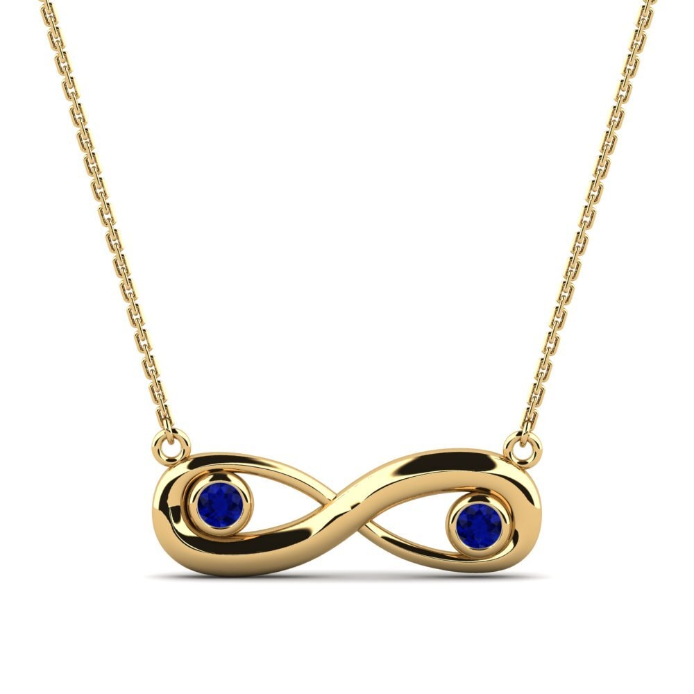 Sapphire Women's Necklace Naria