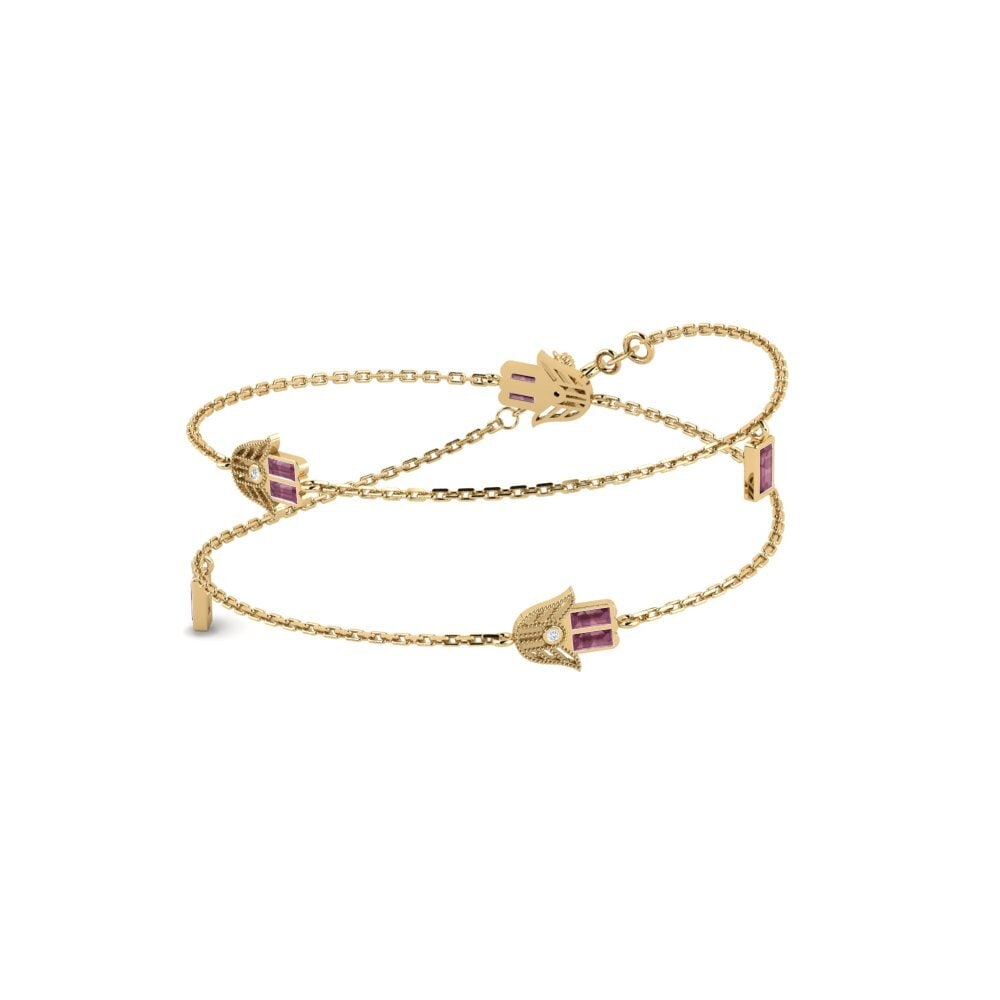 Rhodolite Garnet Women's Necklace Nascha