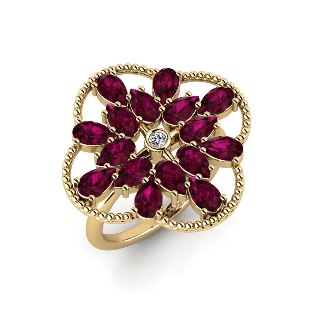 Rhodolite Garnet Ring Nasip
