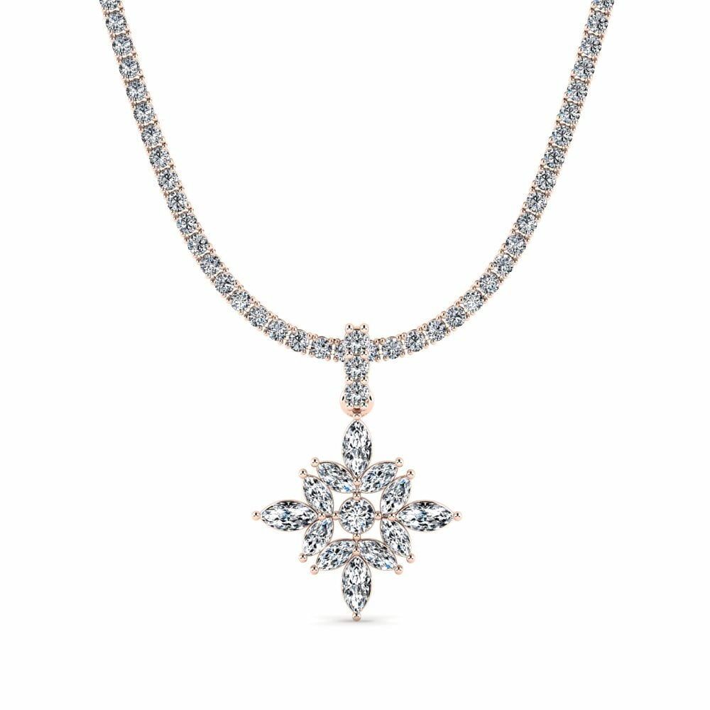 14ct Rose Gold Tennis Natermi
