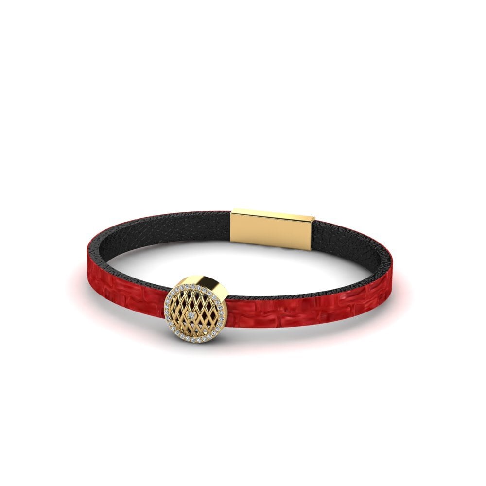 18ct Yellow Gold Men's Bracelet Nathaly