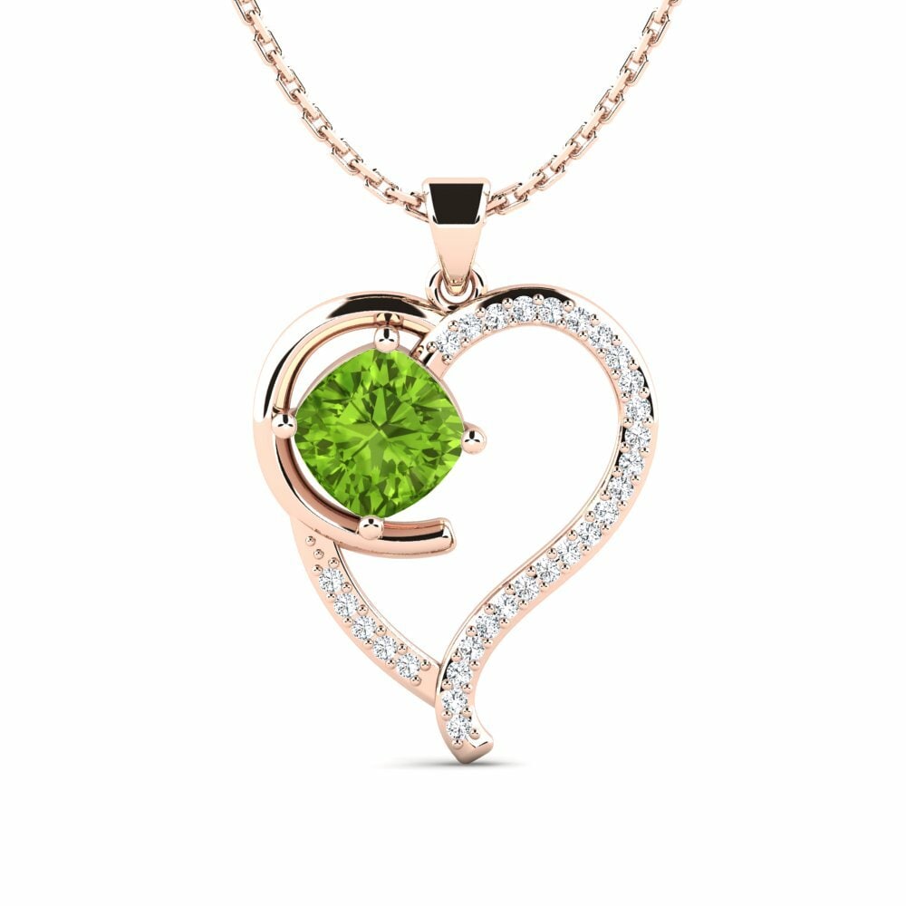 18K Rood Goud Dames Hanger Natheldis