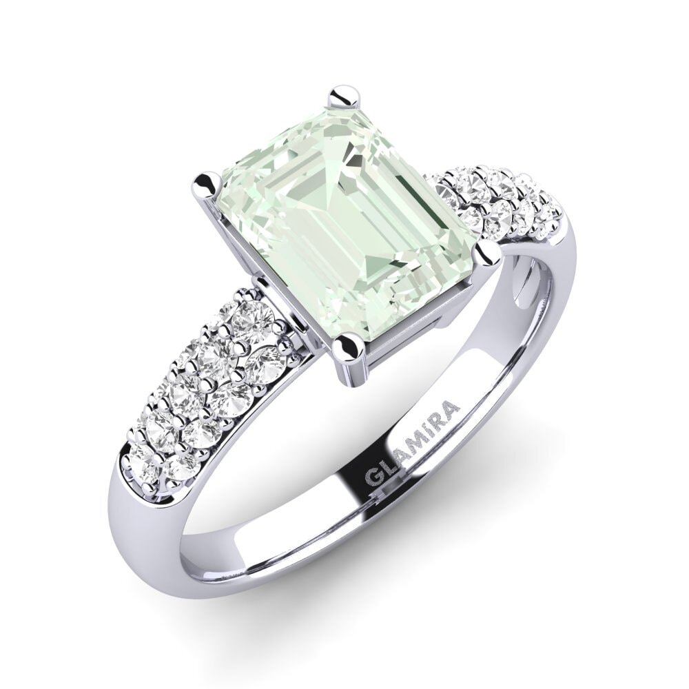 950 Palladium Engagement Ring Navarra