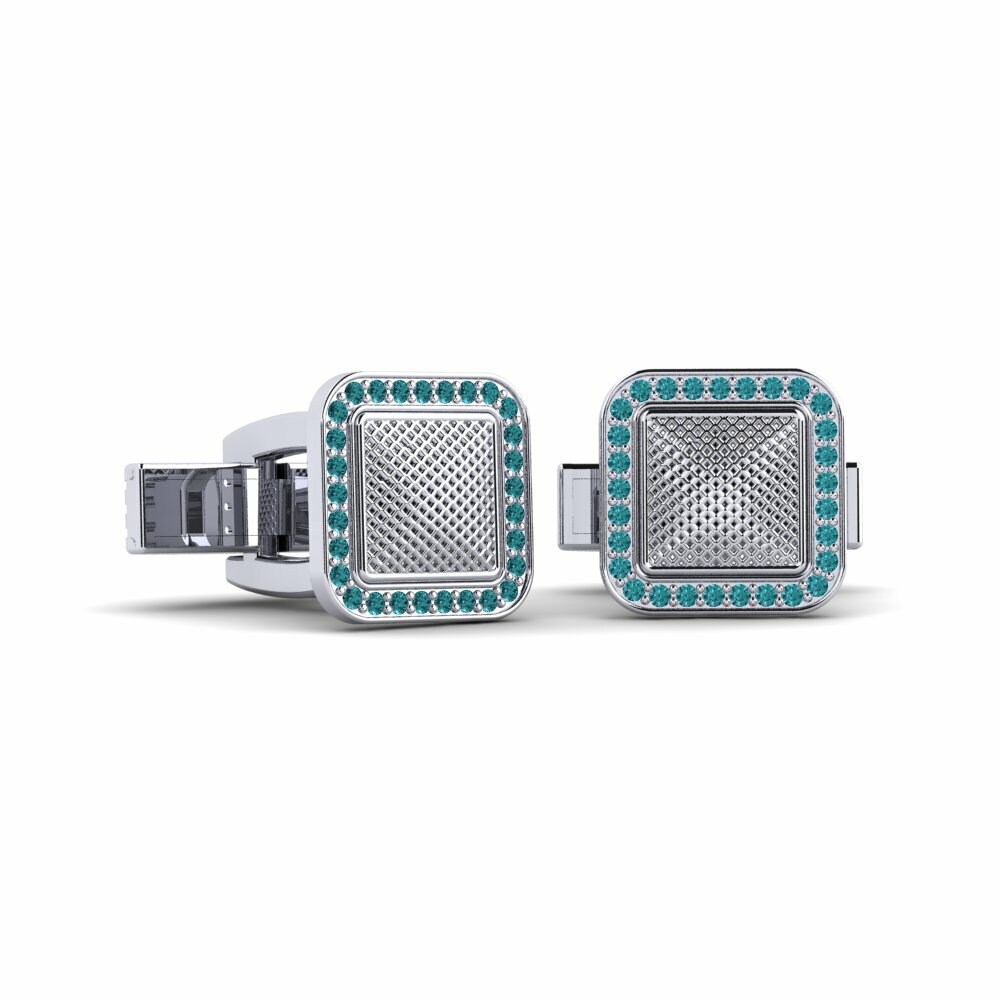 Blue Diamond Cufflink Nave