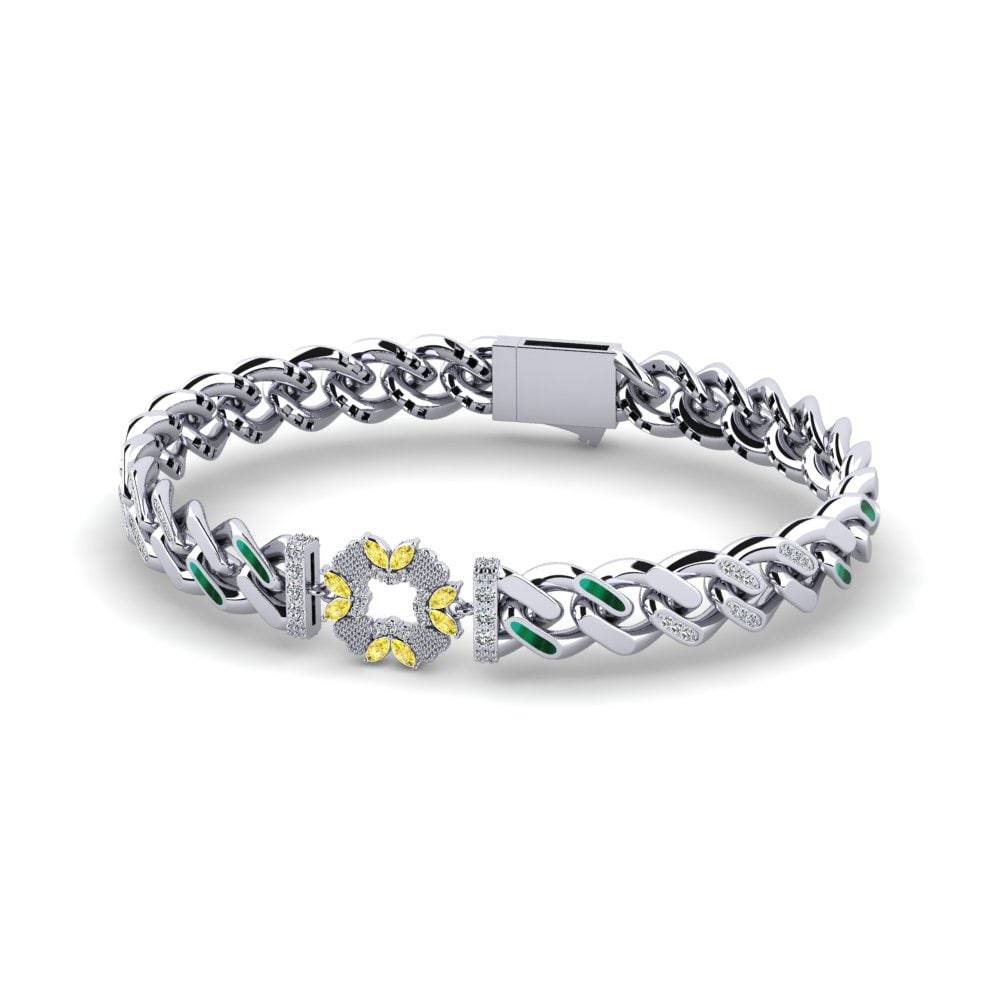 Yellow Sapphire Women's Bracelet Necentive