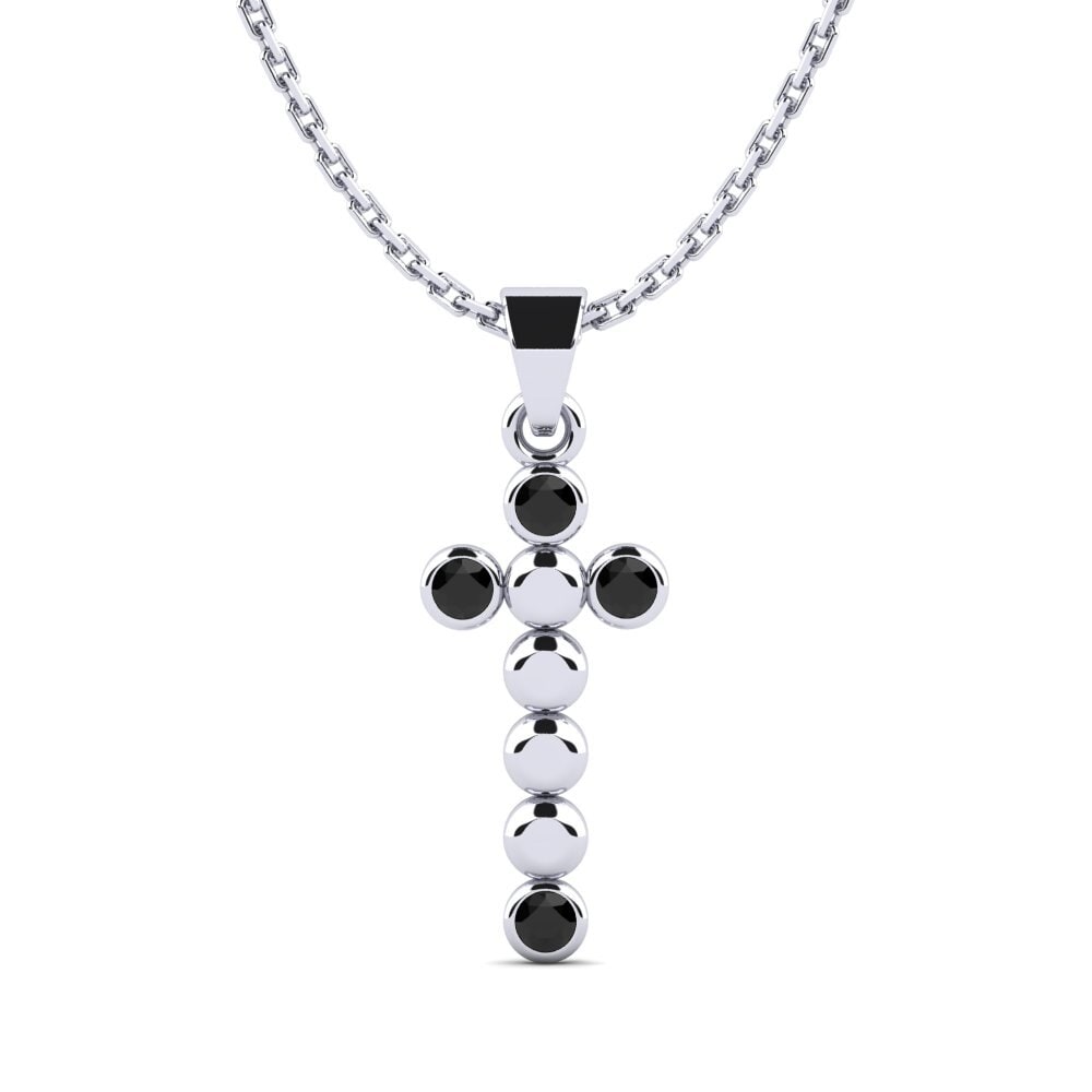 Black Sapphire Women's Pendant Necole
