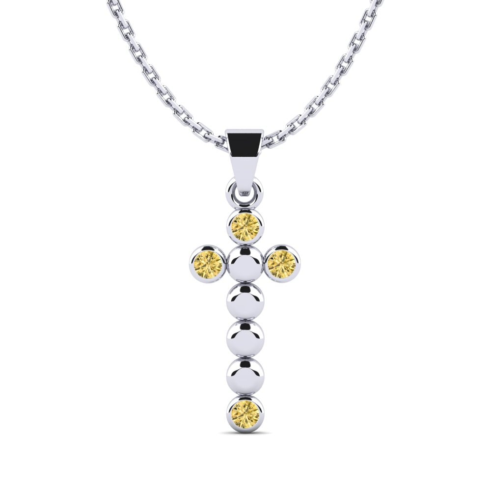 Yellow Diamond Women's Pendant Necole