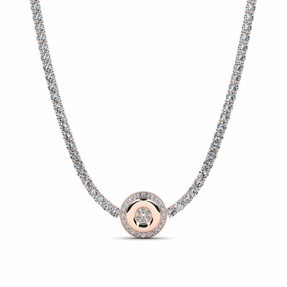14ct Rose Gold Tennis Nedril