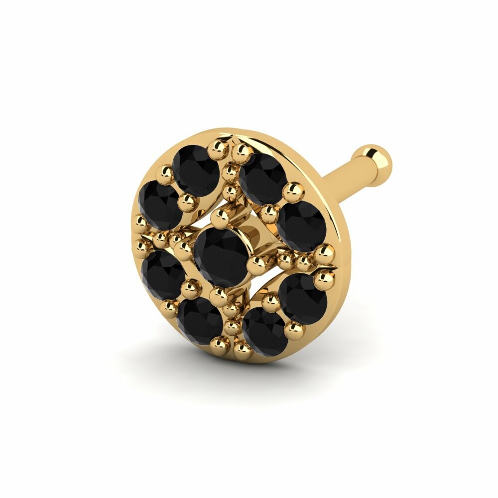 Black Diamond Nose Pin Neelam