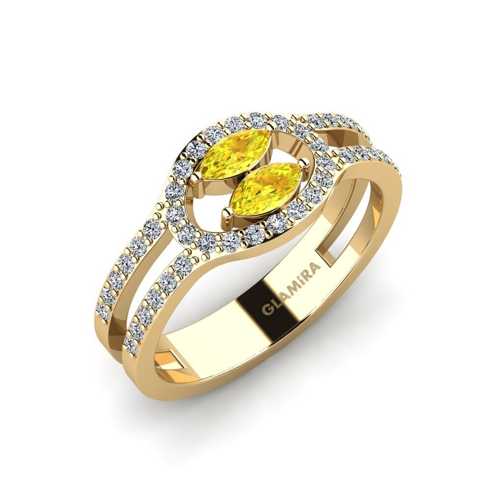 Yellow Sapphire Ring Neeru