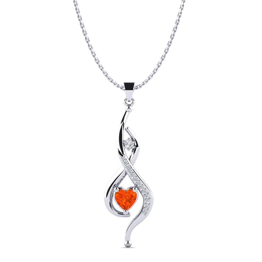 Fire Opal Women's Pendant Neidelin