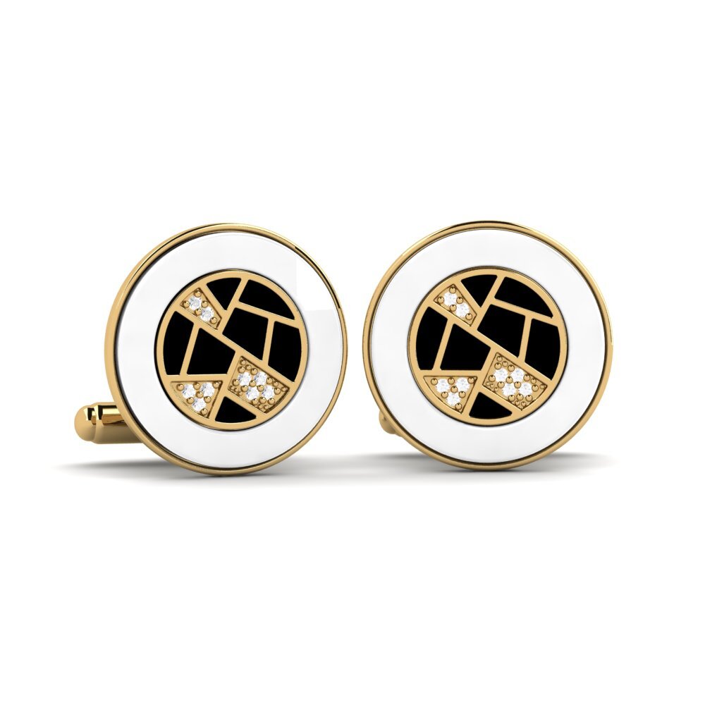 White sapphire Cufflink Neider