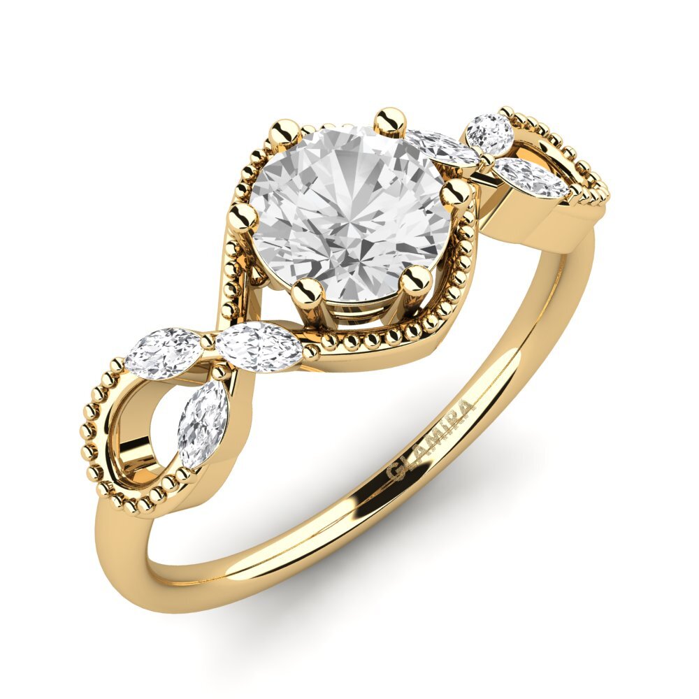 White sapphire Women's Ring Nelen
