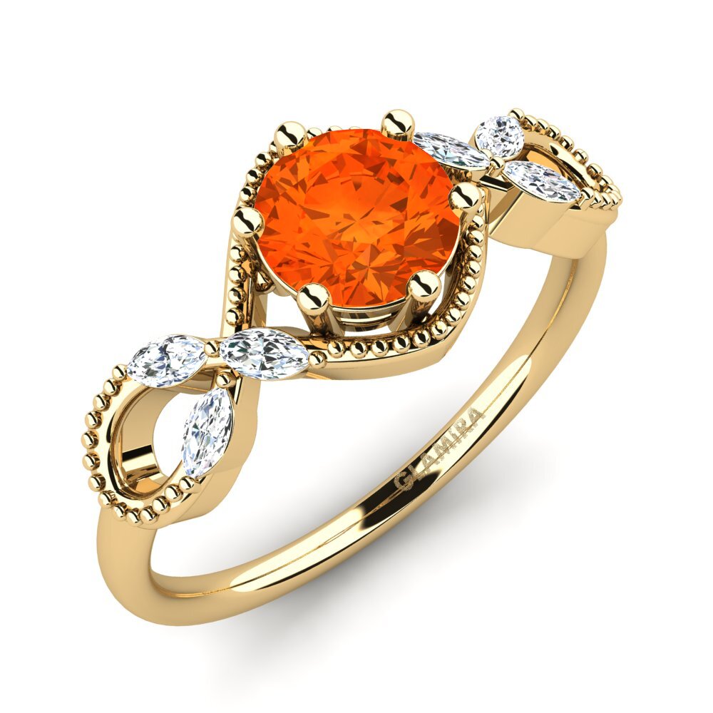 Fire Opal Women's Ring Nelen