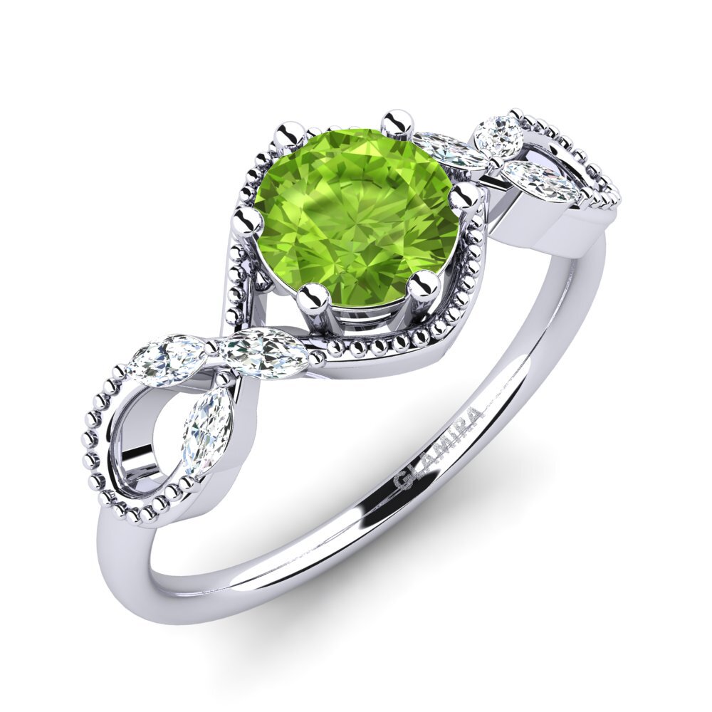 Péridot Bague pour femme Nelen