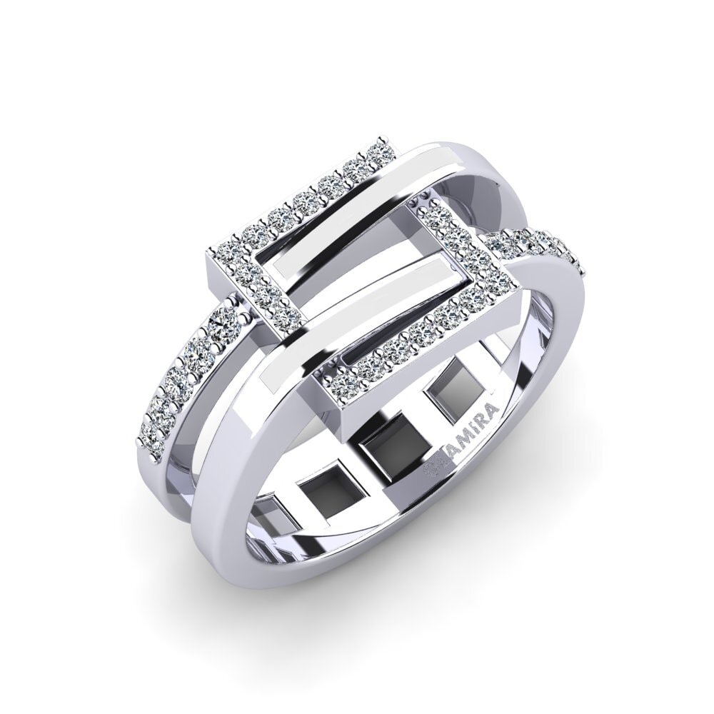 950 Platinum Ring Nelifin
