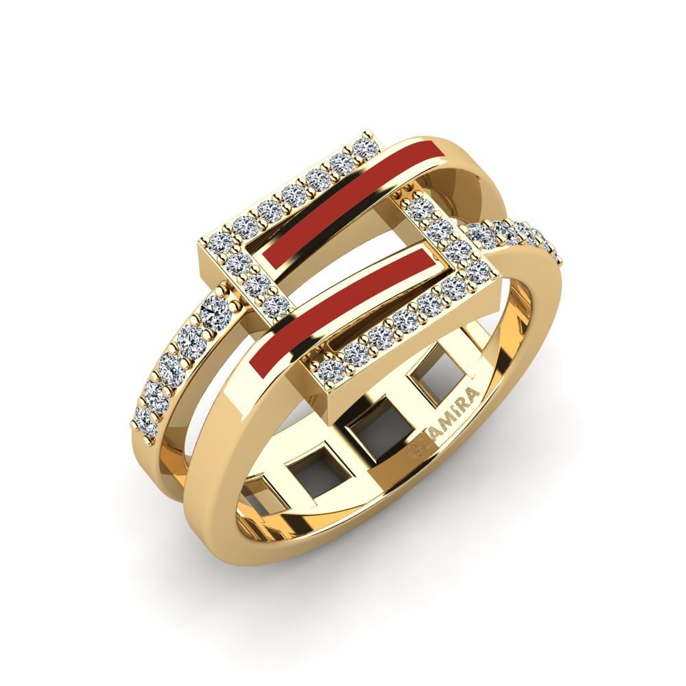 Gelbgold 585 Ring Nelifin