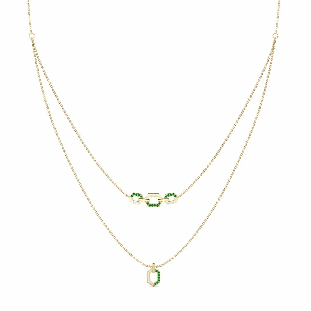 Smaragd Ženski ogrlica Nemesia