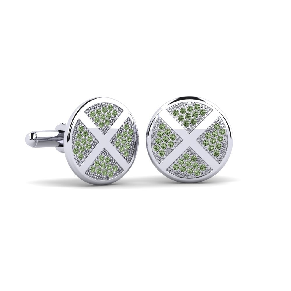 Green Diamond Cufflink Nenu