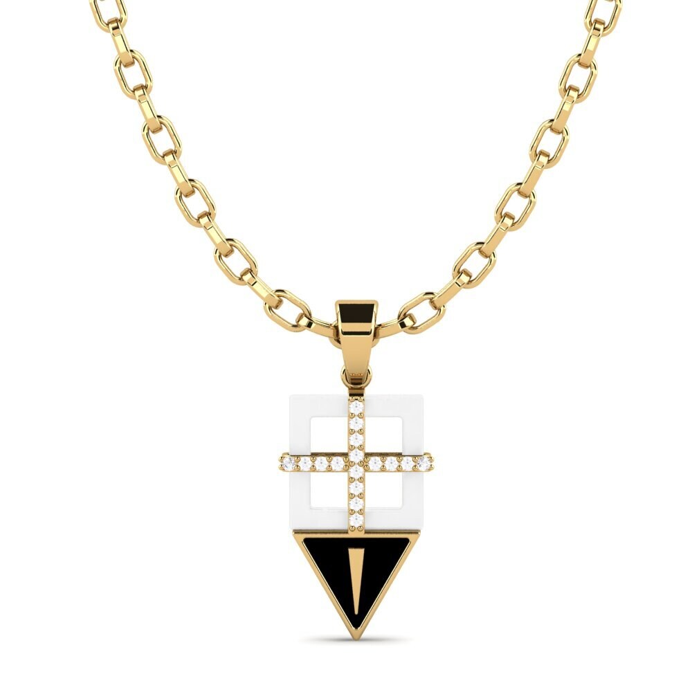 White sapphire Men's Pendant Neoma