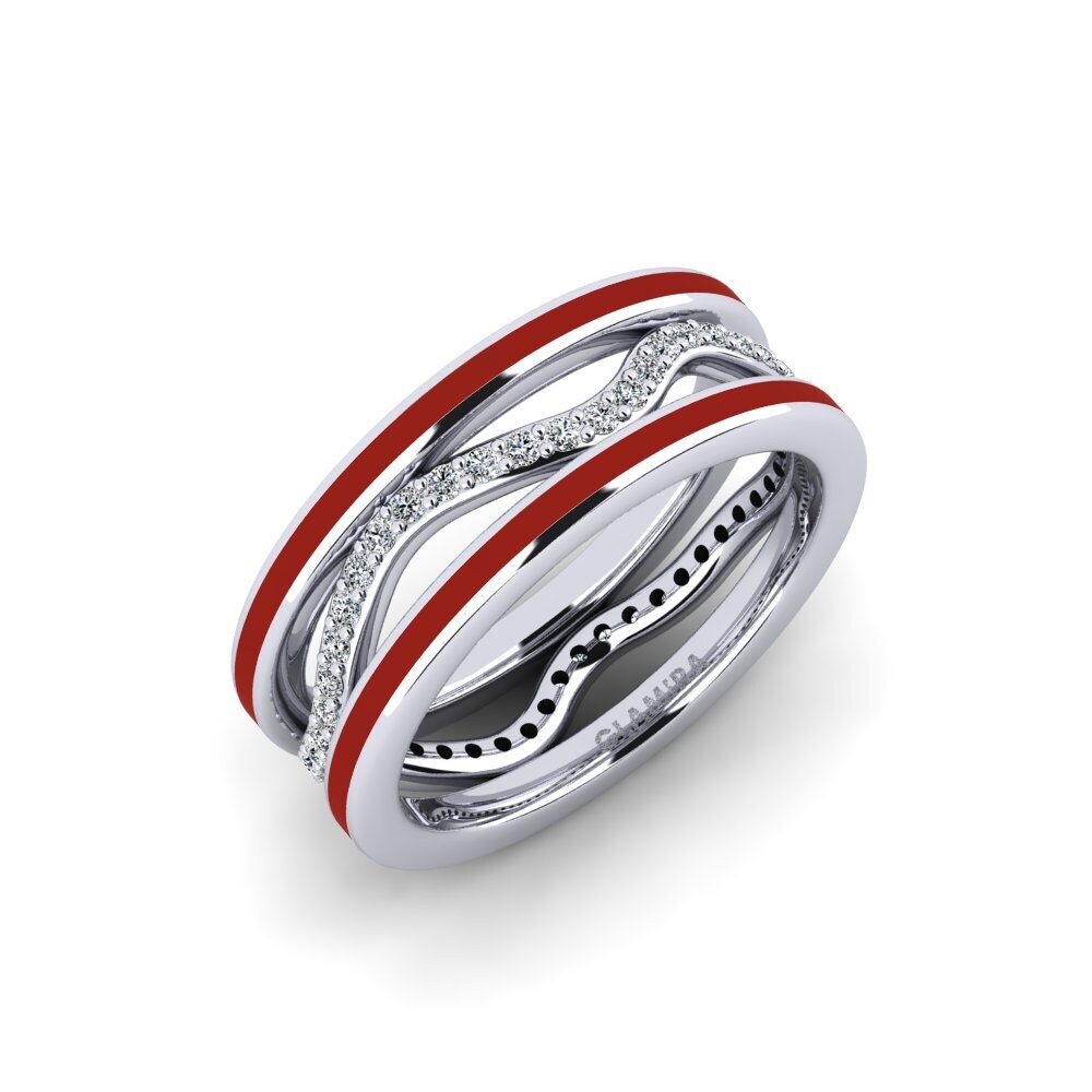 Weißgold 375 Ring Neomygy