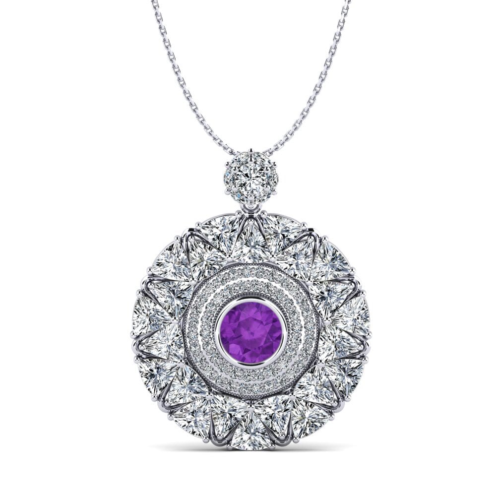 Amethyst Women's Pendant Neres