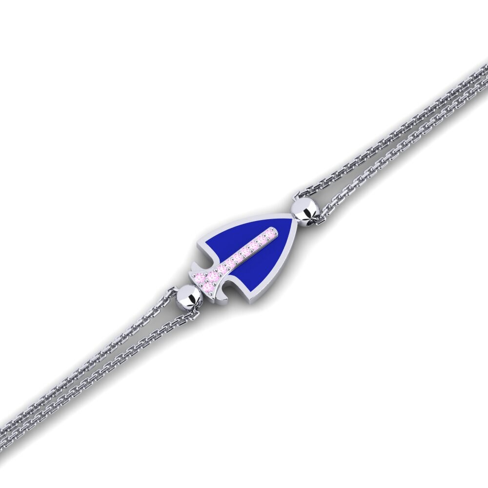Pink Sapphire Women's Bracelet Nerocie