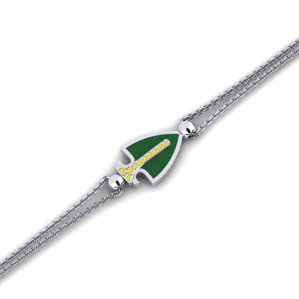 Yellow Sapphire Women's Bracelet Nerocie