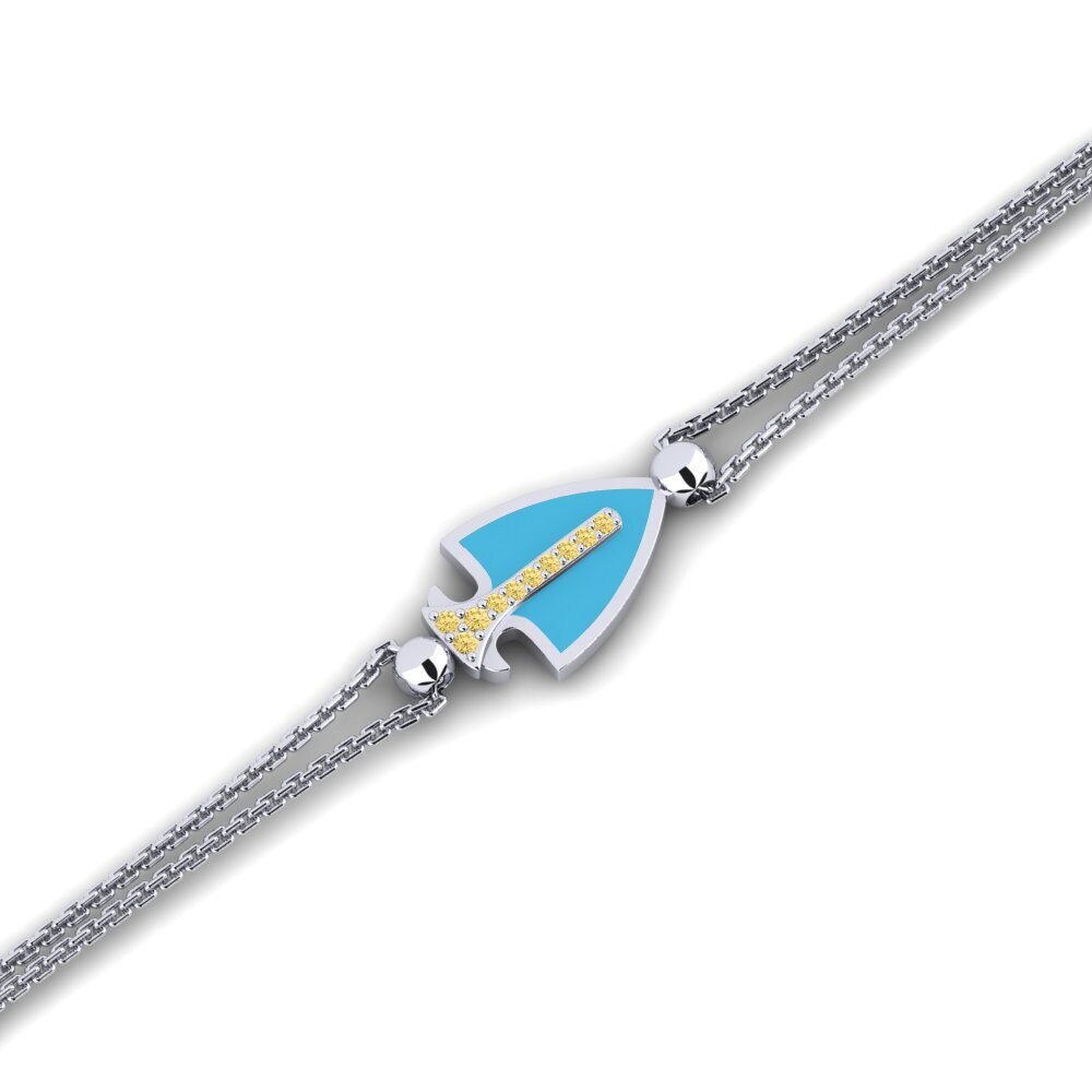 Yellow Diamond Women's Bracelet Nerocie