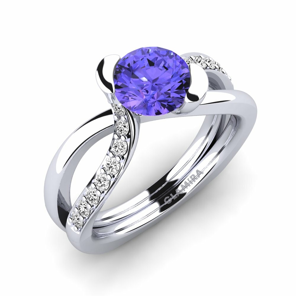 Tanzanite Engagement Ring Nery 1.0 crt