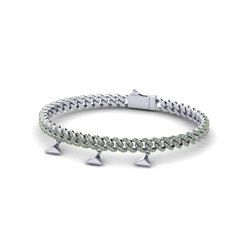 Diamante Verde Pulsera de Mujer Ness