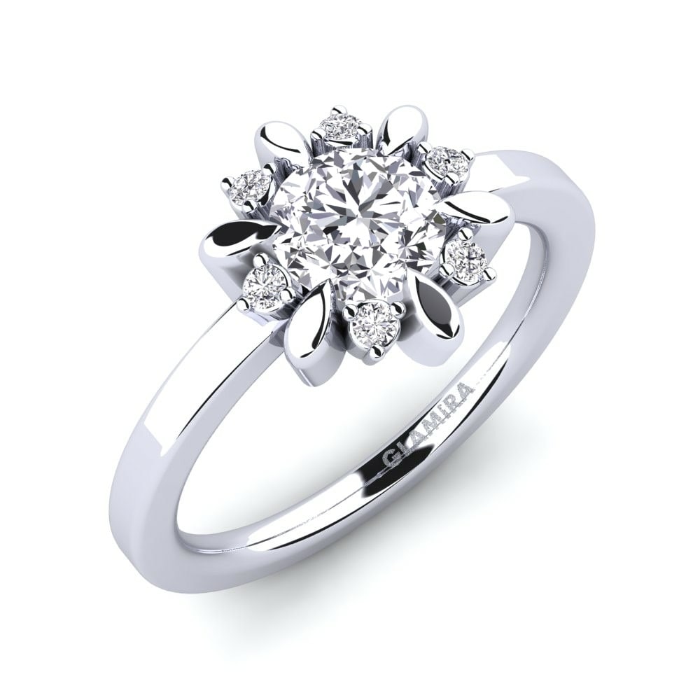 Side-Stone Engagement Ring Neta