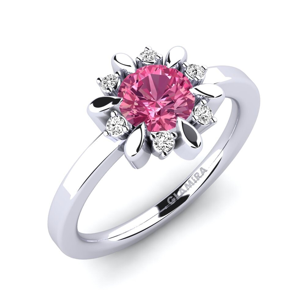Rosa Turmalin Verlobungsring Neta