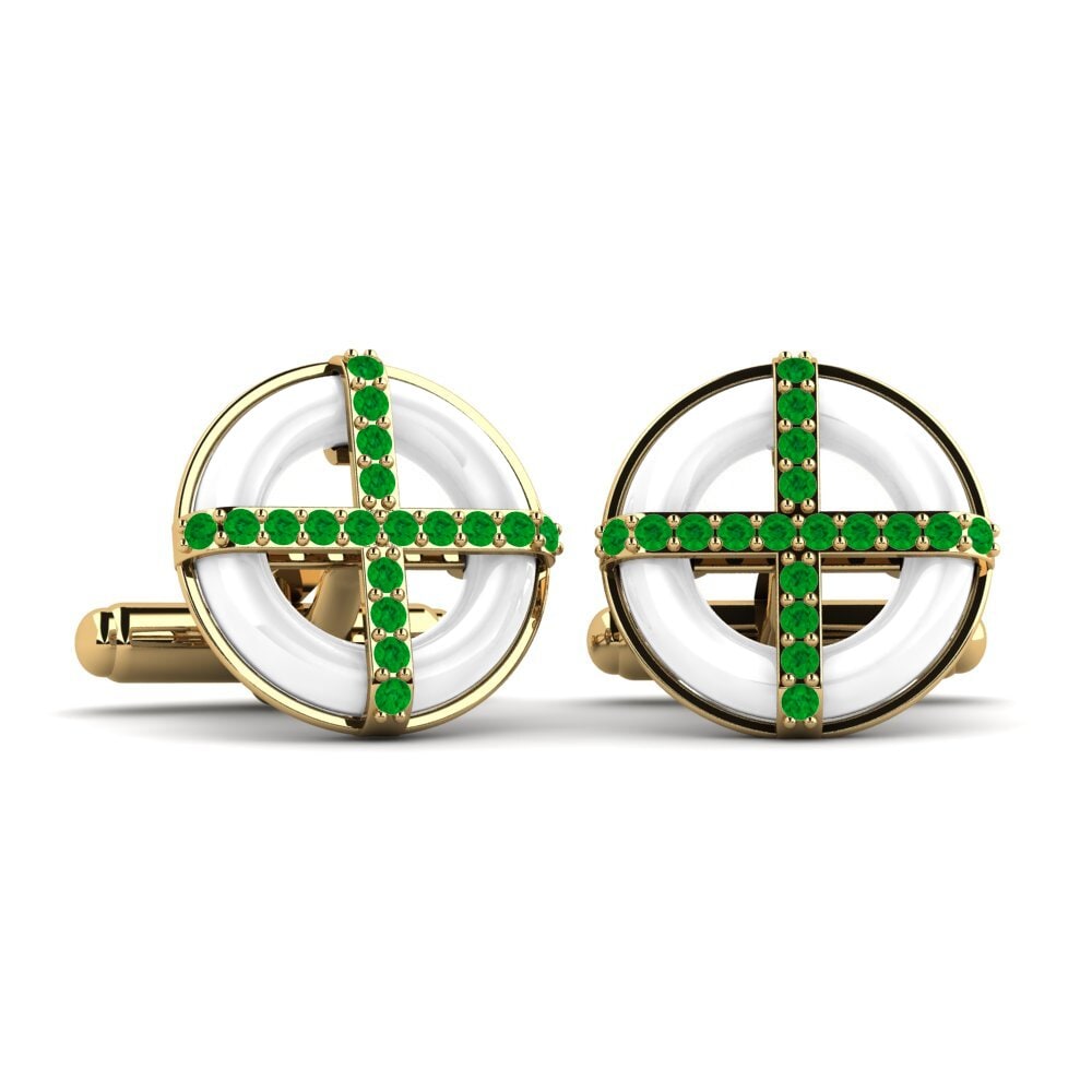 Emerald Cufflink Nethery