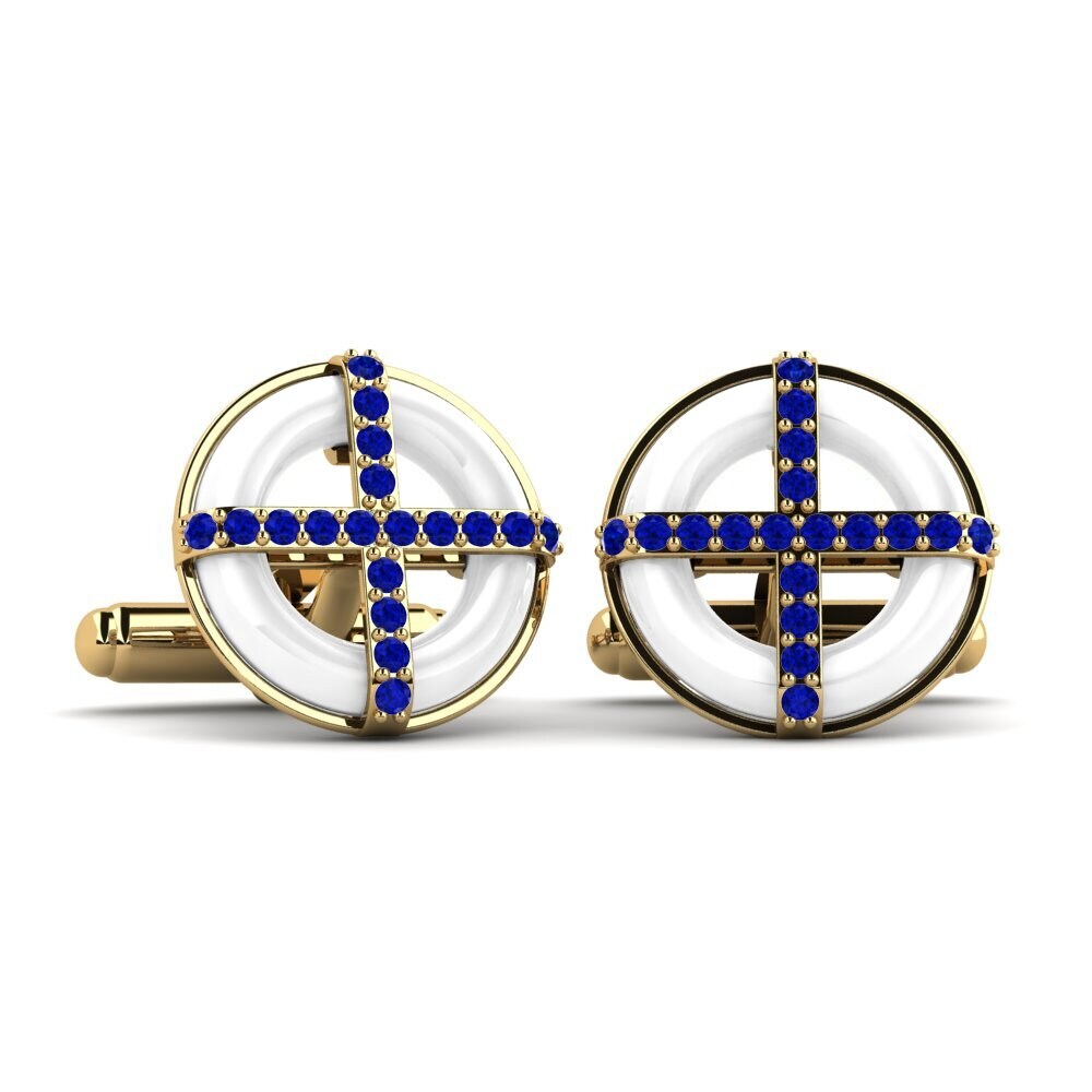 Sapphire Cufflink Nethery