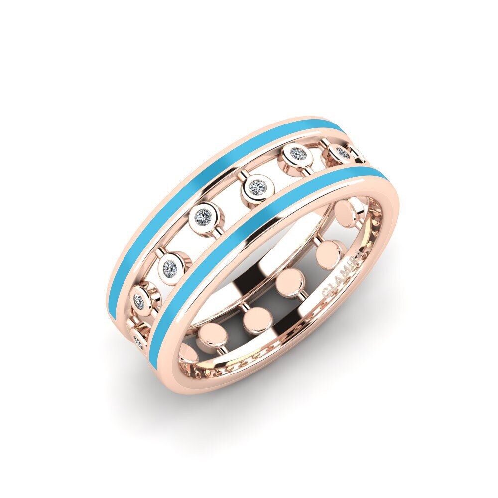 14ct Rose Gold Ring Netros