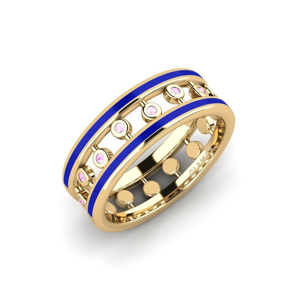Rosa Saphir Ring Netros