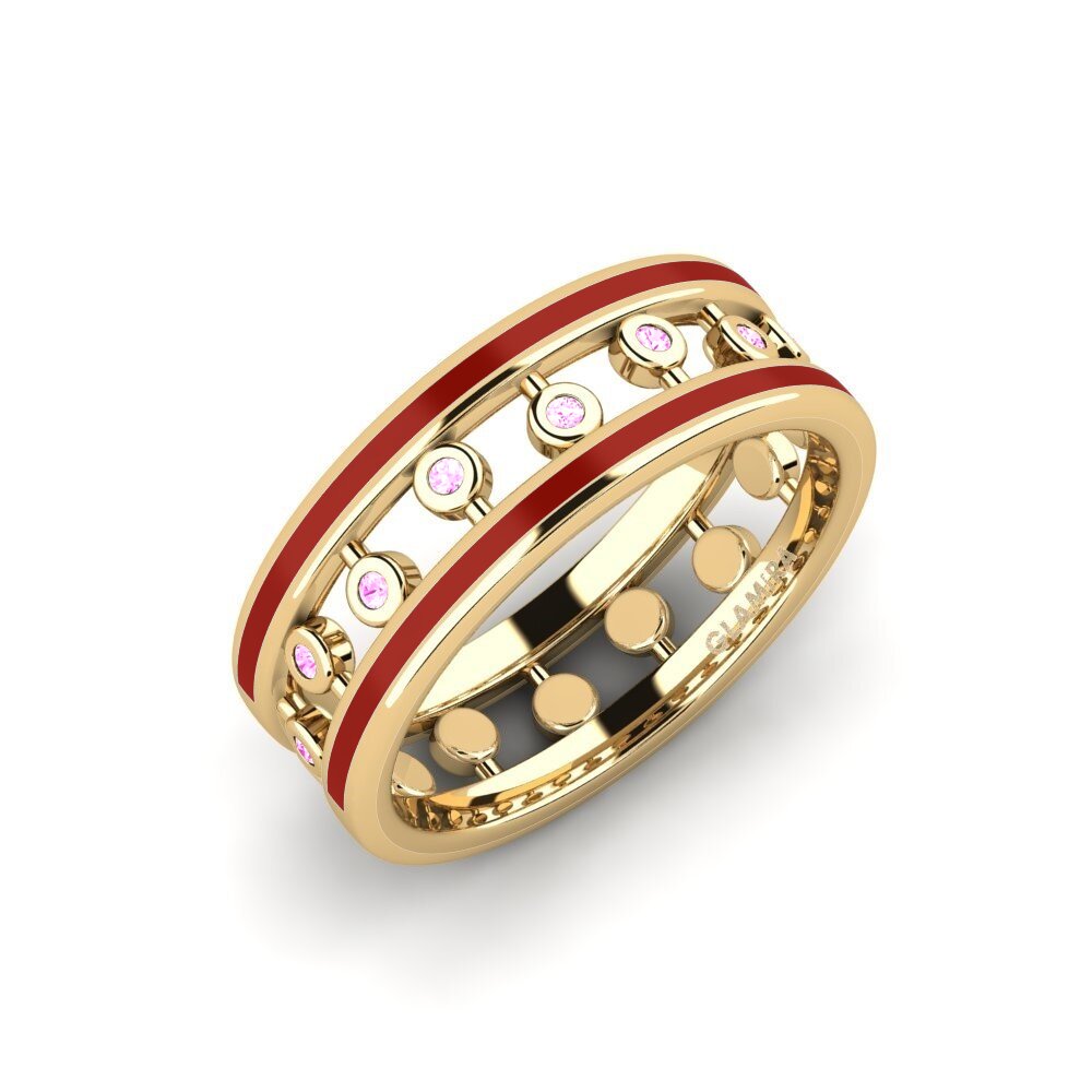 Rosa Saphir Ring Netros