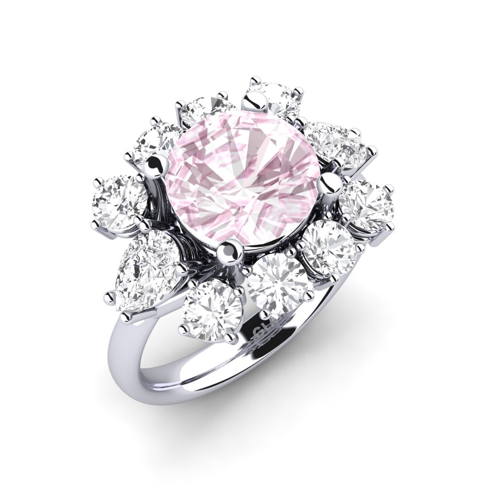Argent Blanc Kunzite Bague de fiançailles Neuquen