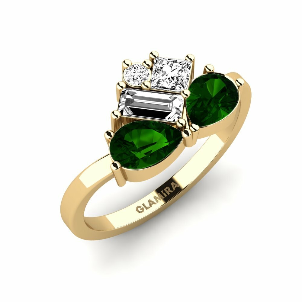 Groene Toermalijn Ringen Nevertheless