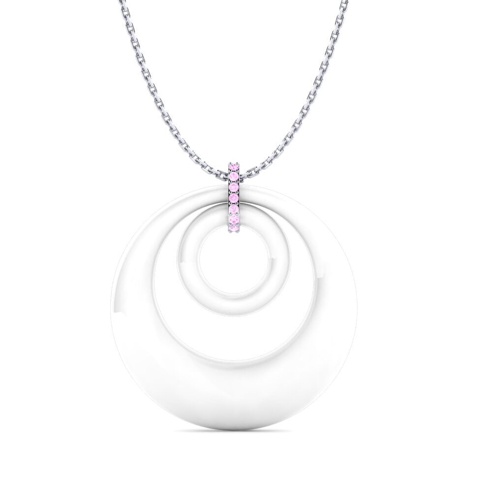 Pink Sapphire Women's Pendant Neville