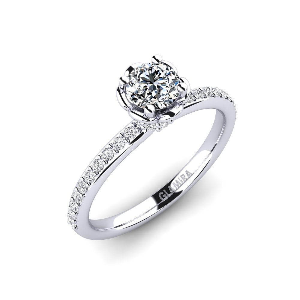Zirconia Engagement Ring Ethel