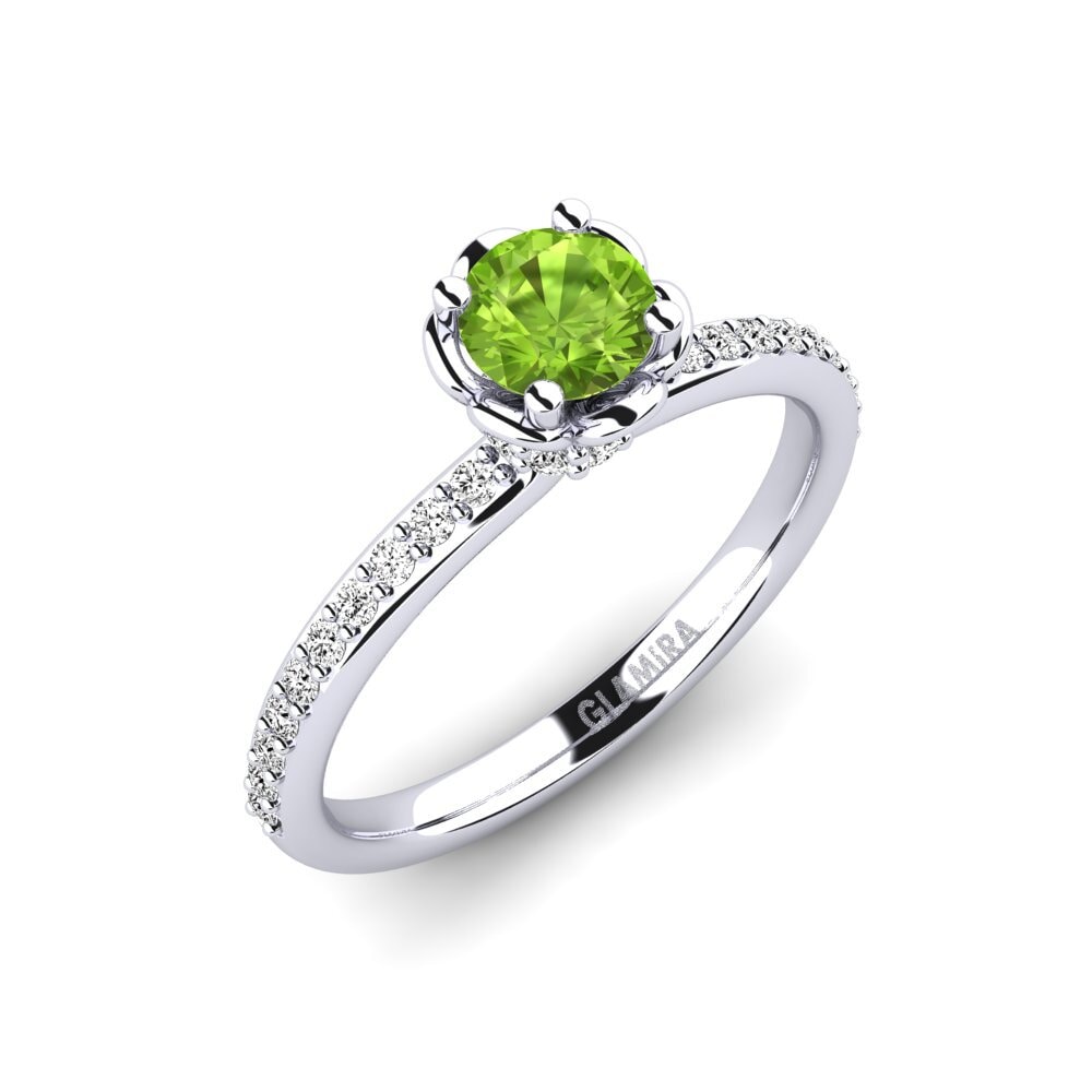 Péridot Bague de fiançailles Ethel