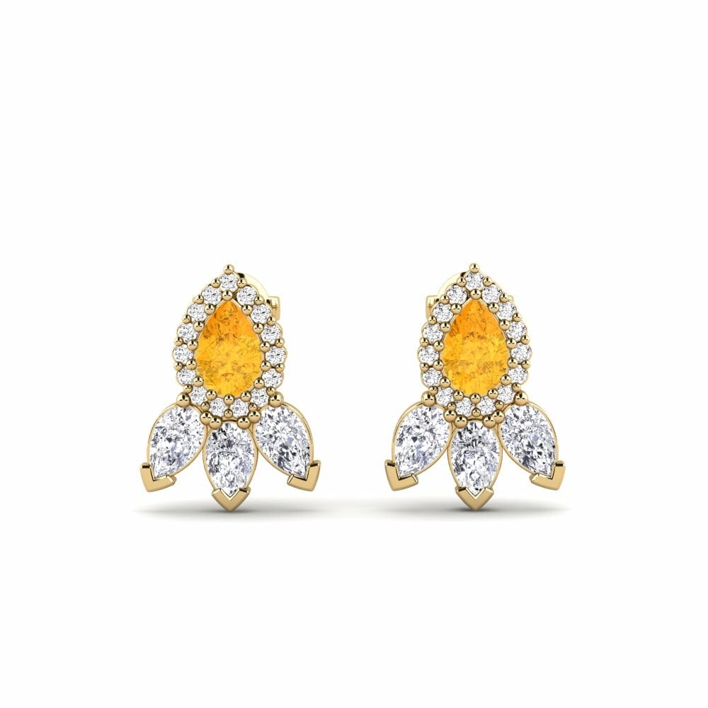 Citrine Women's Earring Newi
