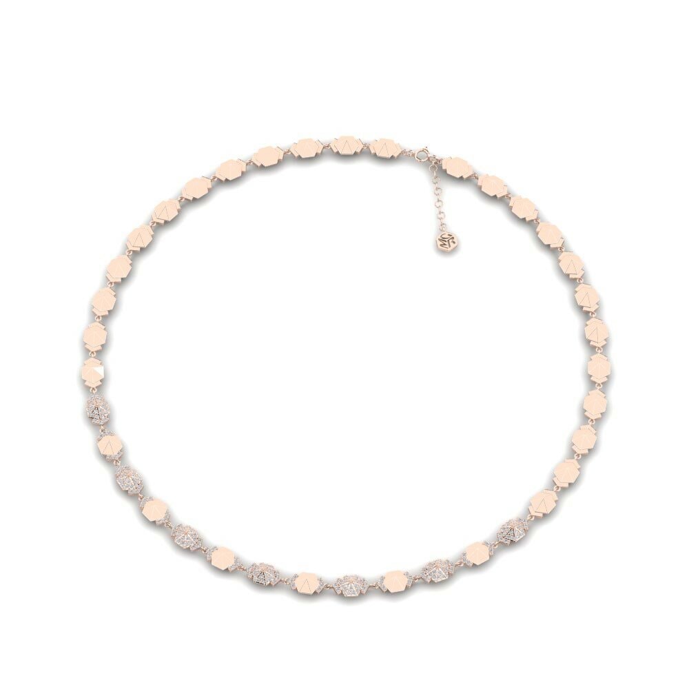 14ct Rose Gold Collier Ngarsane