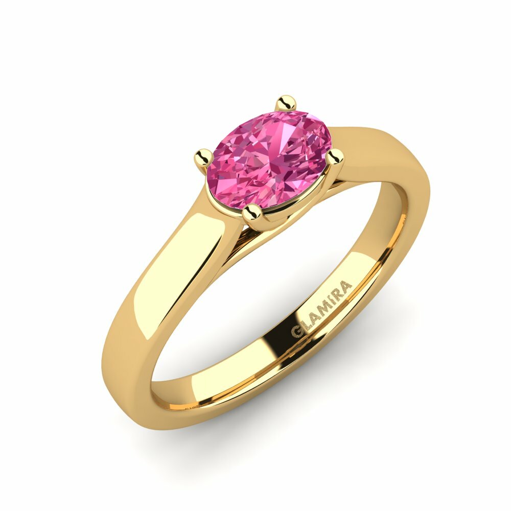14K Geel Goud Verlovingsring Nia