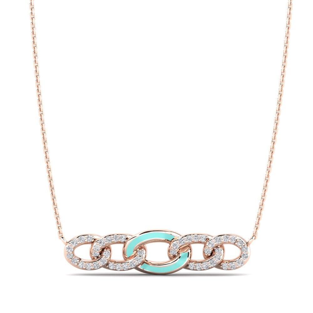 14ct Rose Gold Women's Necklace Niat
